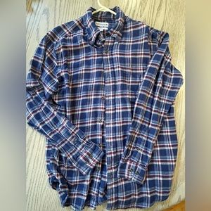 Saddlebred Classic Fit Men’s Medium Long-sleeved Flannel Shirt